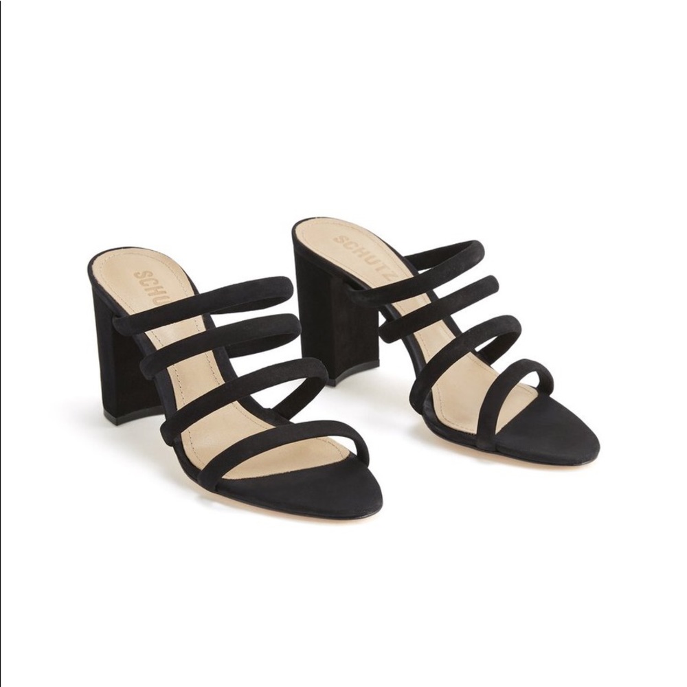 Schutz Felisa Suede Sandal Mule